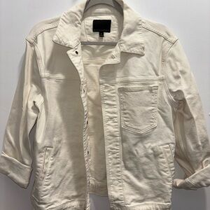 Banana Republic Men's Off-White Denim Jacket